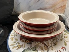 Le Creuset Stoneware Red Set