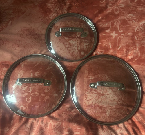 Creuset saucepan glass - le,